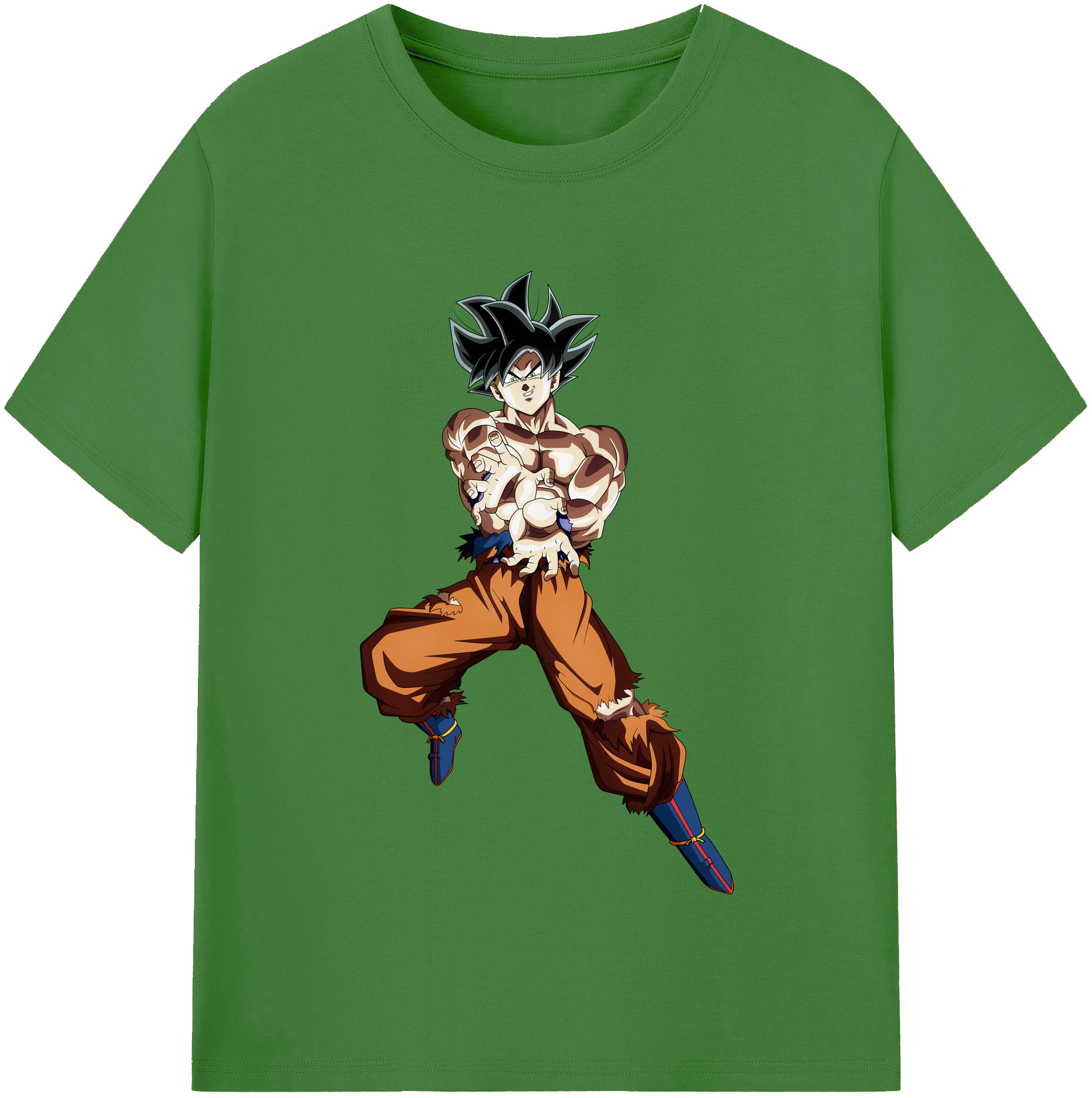 （画像用） ドラゴンボール 孫悟空（そん ごくう）Son Goku カカロット DRAGON BALL Kakarotto レディースカジュアルプリントTシャツ（綿100％）